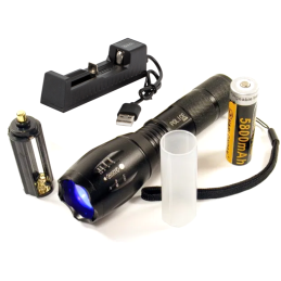 LAMPA UV 3W LATARKA ZOOM...