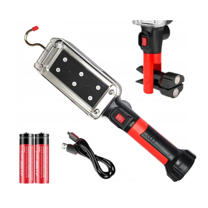 Lampa UV 405nm warsztatowa ładowana