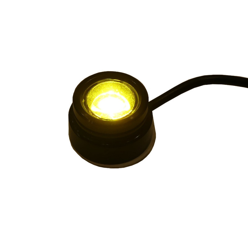 LAMPA LAMPKA OZDOBNA OCZKO LED EYE żółta