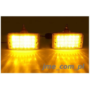 STROBOSKOPY SYGNALIZACYJNE LAMPY LED  pomarańczowe