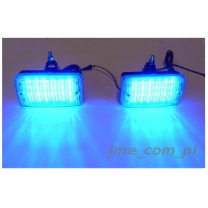 STROBOSKOPY SYGNALIZACYJNE LED  niebieskie