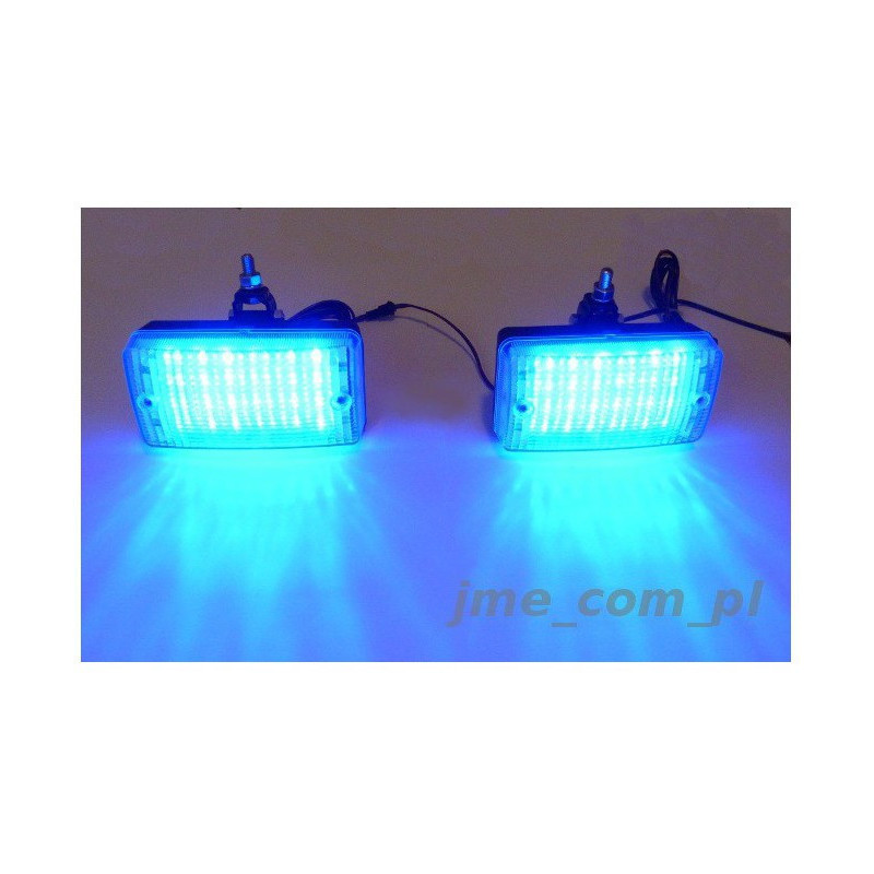 STROBOSKOPY SYGNALIZACYJNE LED  niebieskie