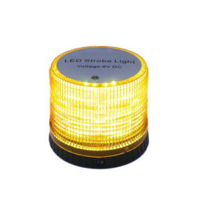 KOGUT POMARAŃCZOWY LAMPA STROBOSKOPOWA 72LED na baterie