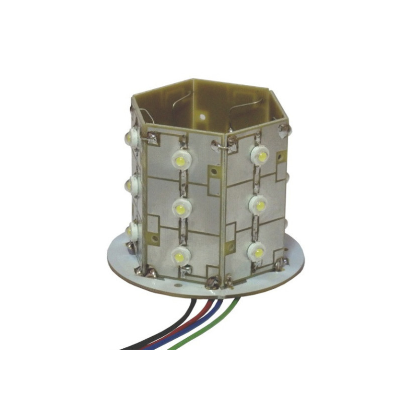 Kogut - wkład, moduł błyskowy/rotator POWER LED 6000lm 12V biały