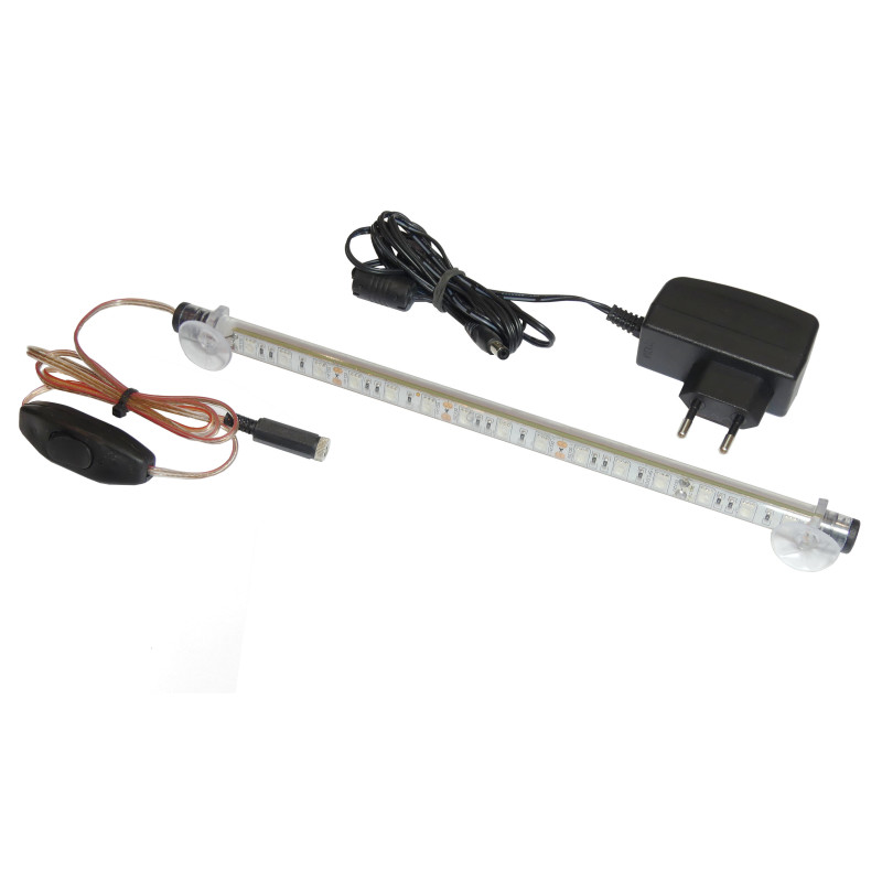 OŚWIETLENIE AKWARIUM WODOODPORNE LED 30cm białe