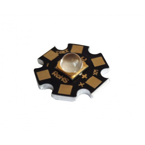 Dioda LED 12W 405nm 6,5-7,5V + PCB XHP70 LG6565