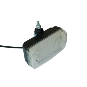 BELKA ostrzegawcza 8 x lampa led z mocowaniem pomarańczowa + sterownik 24V