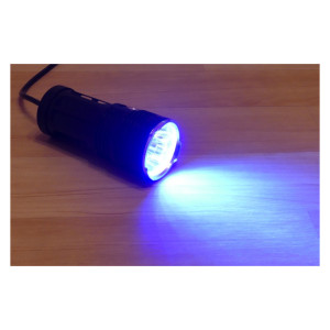 LATARKA SZPERACZ UV 48W  na akumulator  zewnętrzny 12-28V