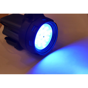 LAMPA SZPERACZ UV 45W LED  Zestaw z akumulatorem 7Ah
