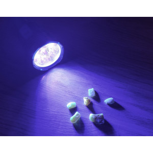 Latarka lampa nurkowa 70W wodoodporna UV 405nm do bursztynu Li-ion