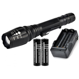 LATARKA LED UV 10W ZOOM Li-ion ładowana 415nm