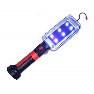 Lampa UV 405nm warsztatowa ładowana