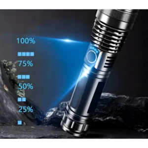 Latarka taktyczna akumulatorowa Wojskowa  USB 5 Trybów XPE LED
