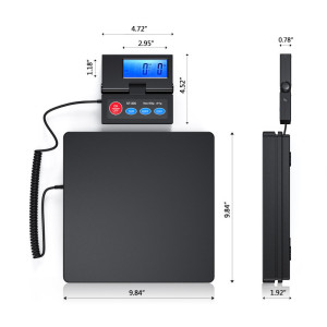 ELEKTRONICZNA WAGA POCZTOWA WYSYŁKOWA 50kg / 1g