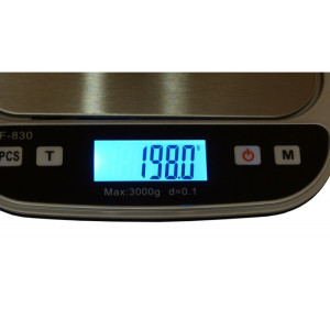 WAGA JUBILERSKA KUCHENNA 3000g/0,1g z funkcją liczenia