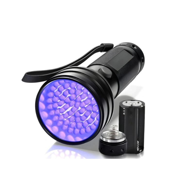 LATARKA UV 51 LED do detekcji śladów moczu, minerałów, bursztynu, banknotów