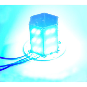 Kogut - wkład, moduł błyskowy/rotator LED 24V niebieski