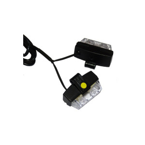 STROBOSKOPY LED 8 x 2W żółte - 12V