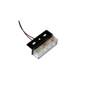 STROBOSKOPY TUNNINGOWE LED 4 x 3 LED NIEBIESKO/CZERWONE