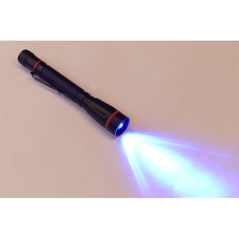 LAMPA UV 3W LATARKA ZOOM MINI KLIMATYZACJA KLEJ