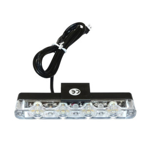STROBOSKOPY LED 4x4W / 4 KANAŁY ŻÓŁTE SLIM