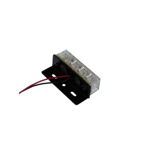STROBOSKOPY LED 4 x 3 LED NIEBIESKIE