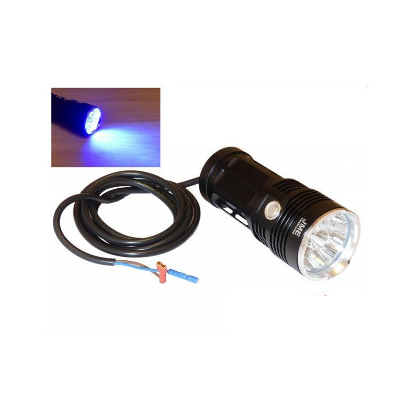LATARKA SZPERACZ UV 48W  na akumulator  zewnętrzny 12-28V