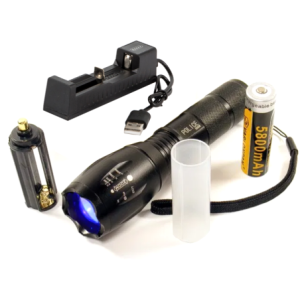 LAMPA UV 3W LATARKA ZOOM ŁADOWANA - KLIMATYZACJA