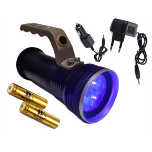 LAMPA SZPERACZ UV 9W LED LATARKA (Do poszukiwania bursztynu)
